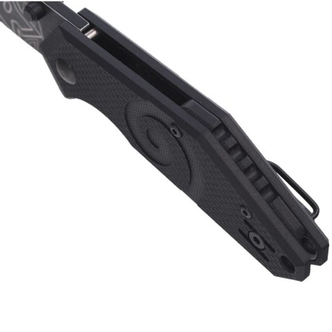Nóż składany FOX Kea Black G10, Black Stonewashed N690Co by Jared Wihongi (FX-650) FOX