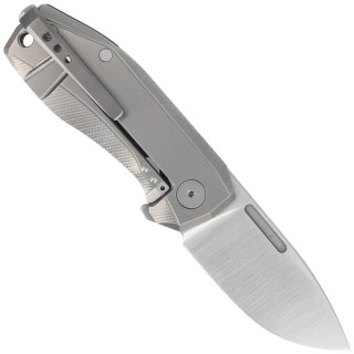 Nóż składany LionSteel Nano Green Canvas Micarta, Satin MagnaCut (NA01 CVG) LionSteel