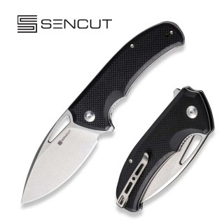 Nóż składany Sencut Phantara Black Coarse G10, Stonewashed 9Cr18MoV (S23014-1) Sencut by We Knife