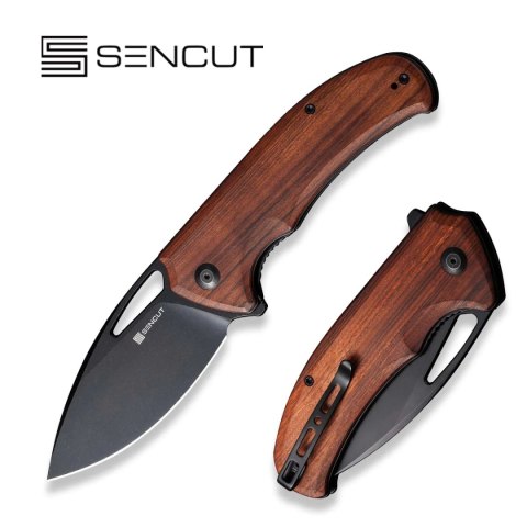 Nóż składany Sencut Phantara Guibourtia Wood, Black 9Cr18MoV (S23014-4) Sencut by We Knife