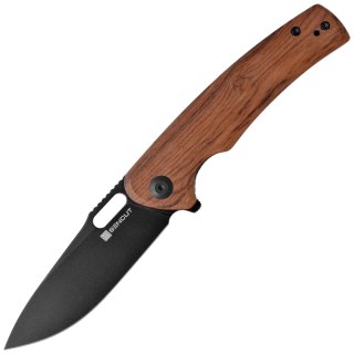 Nóż składany Sencut Vesperon Guibourtia Wood, Black 9Cr18MoV (S20065-4) Sencut by We Knife