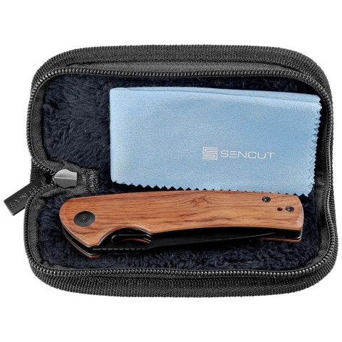 Nóż składany Sencut Vesperon Guibourtia Wood, Black 9Cr18MoV (S20065-4) Sencut by We Knife