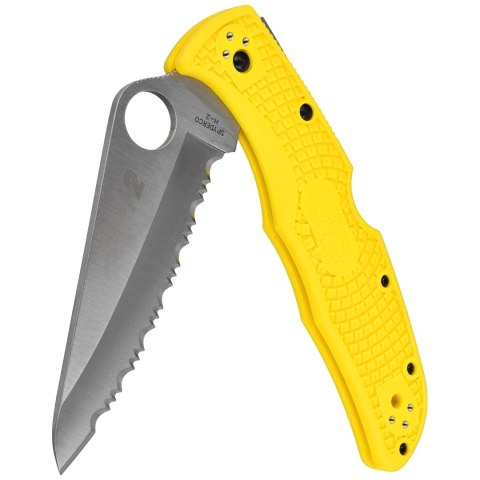 Nóż składany Spyderco Pacific Salt 2 FRN Yellow, Spyder H2 (C91SYL2) Spyderco Inc.