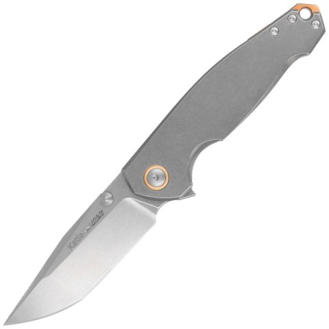 Nóż składany Viper Katla Gray Titanium, Stonewashed M390 by Jesper Voxnæs (V5982TI) Viper by Tecnocut