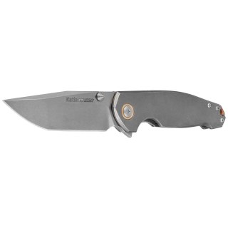 Nóż składany Viper Katla Gray Titanium, Stonewashed M390 by Jesper Voxnæs (V5982TI) Viper by Tecnocut