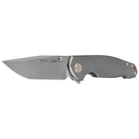 Nóż składany Viper Katla Gray Titanium, Stonewashed M390 by Jesper Voxnæs (V5982TI) Viper by Tecnocut