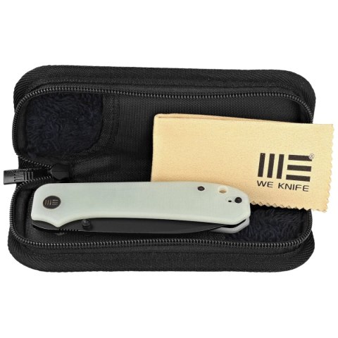 Nóż składany WE Knife Big Banter Natural G10, Black Stonewashed CPM 20CV by Ben Petersen (WE21045-3) WE Knife