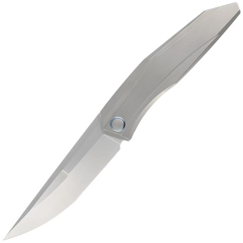 Nóż składany WE Knife Cybernetic LE No 188/205 Gray Titanium, Polished Bead Blasted CPM 20CV (WE22033-2) WE Knife