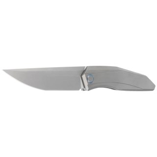 Nóż składany WE Knife Cybernetic LE No 188/205 Gray Titanium, Polished Bead Blasted CPM 20CV (WE22033-2) WE Knife