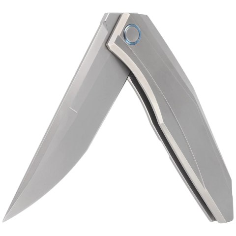 Nóż składany WE Knife Cybernetic LE No 188/205 Gray Titanium, Polished Bead Blasted CPM 20CV (WE22033-2) WE Knife