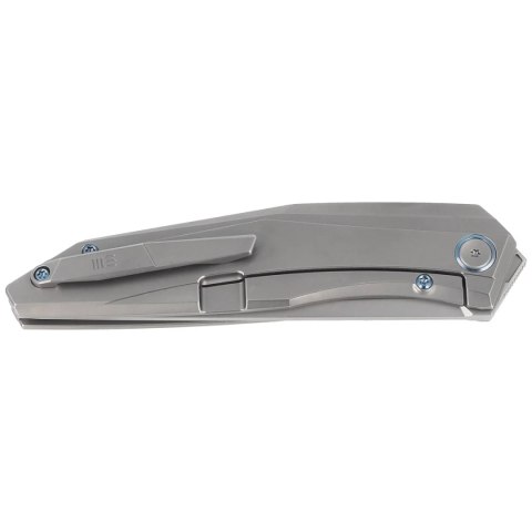 Nóż składany WE Knife Cybernetic LE No 188/205 Gray Titanium, Polished Bead Blasted CPM 20CV (WE22033-2) WE Knife