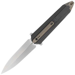 Nóż składany WE Knife Diatomic Black / Bronze Titanium, Polished Bead Blasted CPM 20CV (WE22032-3) WE Knife