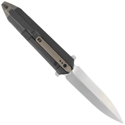 Nóż składany WE Knife Diatomic Black / Bronze Titanium, Polished Bead Blasted CPM 20CV (WE22032-3) WE Knife