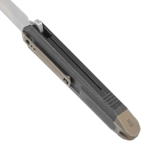 Nóż składany WE Knife Diatomic Black / Bronze Titanium, Polished Bead Blasted CPM 20CV (WE22032-3) WE Knife