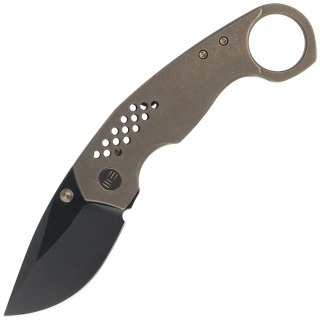 Nóż składany WE Knife Envisage Bronze Titanium, Black Stonewashed / Brushed CPM 20CV by Tuffknives (WE22013-3) WE Knife