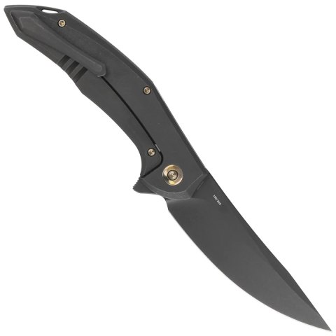 Nóż składany WE Knife Merata LE No 165/205 Black Titanium, Black Stonewashed CPM 20CV by Anton Tkachenko (WE22008A-1) WE Knife