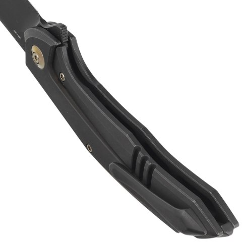 Nóż składany WE Knife Merata LE No 165/205 Black Titanium, Black Stonewashed CPM 20CV by Anton Tkachenko (WE22008A-1) WE Knife