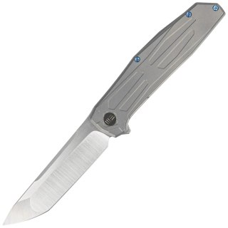 Nóż składany WE Knife Shadowfire Gray Titanium, Hand Polished Satin CPM 20CV by Rafal Brzeski (WE22035-2) WE Knife