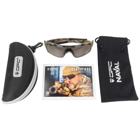 Okulary OPC Tactical JET I Naval Matt Camo, Smoke (N TJ I MATT CAMO) OPC