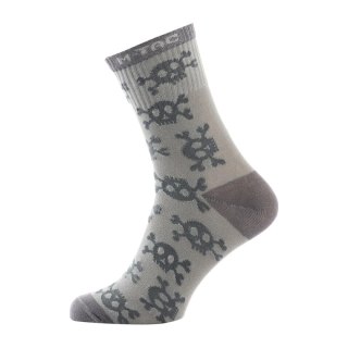 Skarpety M-Tac lekkie Mk.3 Pirate Skull Light Grey (30903911) M-TAC