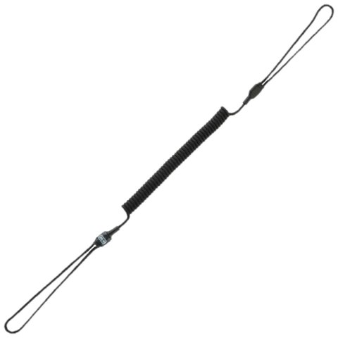 Smycz M-Tac Retraktor Medium Kombinowana Z D-Ringiem Black (51435602) M-TAC