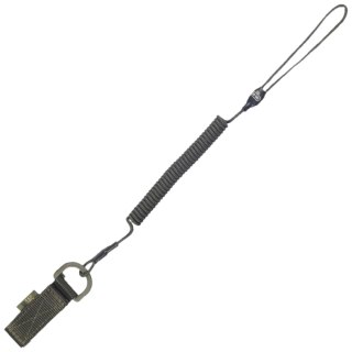 Smycz M-Tac Retraktor Medium Kombinowana Z D-Ringiem Olive (51435601) M-TAC