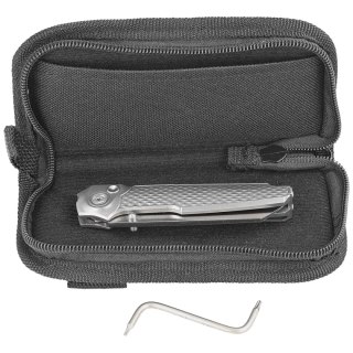 Nóż MKM Miura Gray Titanium, Satin M390 by Simone Tonolli (MK MI-T) MKM - Maniago Knife Makers