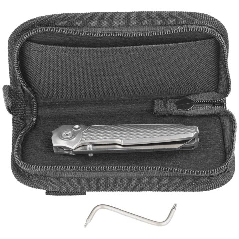 Nóż MKM Miura Gray Titanium, Satin M390 by Simone Tonolli (MK MI-T) MKM - Maniago Knife Makers
