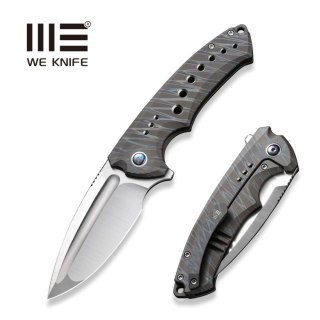 Nóż WE Knife Nexusia LE No ???/150 Tiger Stripe Titanium, Hand Satin CPM 20CV (WE22044-3) WE Knife