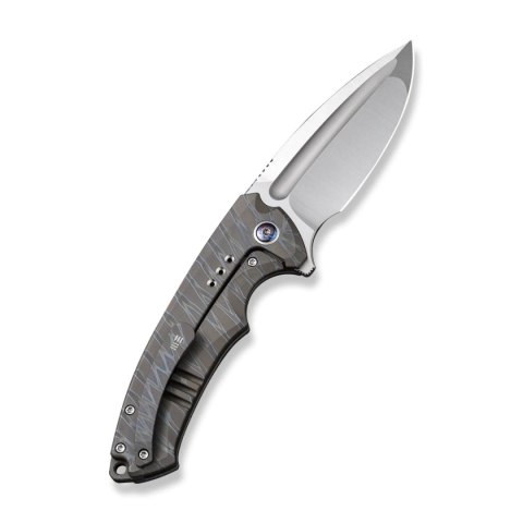 Nóż WE Knife Nexusia LE No ???/150 Tiger Stripe Titanium, Hand Satin CPM 20CV (WE22044-3) WE Knife