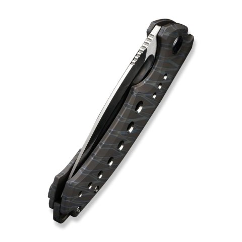 Nóż WE Knife Nexusia LE No ???/150 Tiger Stripe Titanium, Hand Satin CPM 20CV (WE22044-3) WE Knife