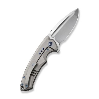 Nóż WE Knife Nexusia LE No ???/155 Gray Titanium, Hand Satin CPM 20CV (WE22044-2) WE Knife
