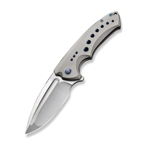 Nóż WE Knife Nexusia LE No ???/155 Gray Titanium, Hand Satin CPM 20CV (WE22044-2) WE Knife