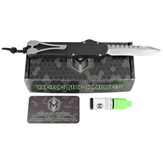 Nóż automatyczny OTF Heretic Hydra R/E Black Aluminium, Stonewashed MagnaCut by Tony Marfione Jr. Heretic Knives