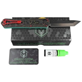 Nóż automatyczny OTF Heretic Manticore X T/E Bounty Hunter/Camo Carbon, Battleworn Black Cerakote MagnaCut by Tony Marfione Jr. Heretic Knives