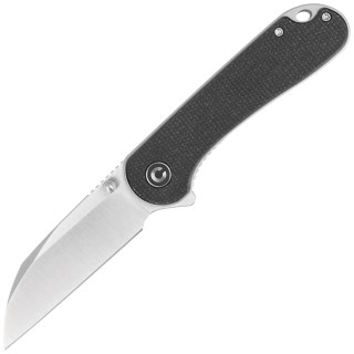 Nóż składany Civivi Elementum Wharncliffe Black Canvas Micarta, Satin Nitro-V (C18062AF-3) Civivi by WE Knife