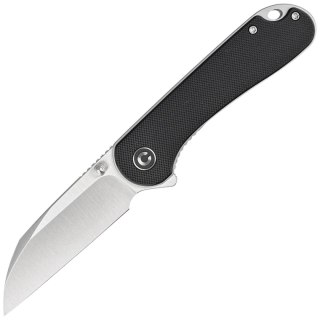 Nóż składany Civivi Elementum Wharncliffe Black G10, Satin Nitro-V (C18062AF-1) Civivi by WE Knife