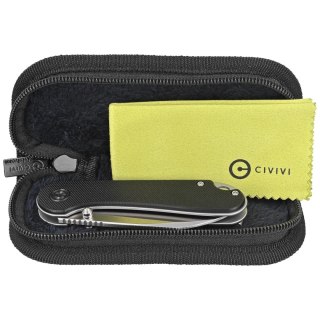 Nóż składany Civivi Elementum Wharncliffe Black G10, Satin Nitro-V (C18062AF-1) Civivi by WE Knife