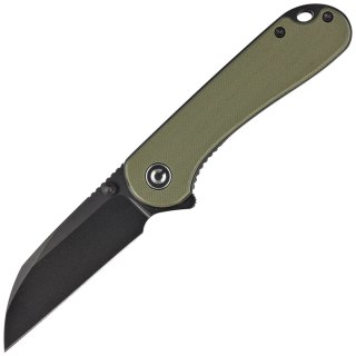 Nóż składany Civivi Elementum Wharncliffe OD Green G10, Black Nitro-V (C18062AF-2) Civivi by WE Knife