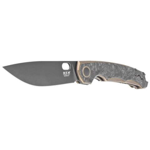 Nóż składany MKM Eclipse Bronze Titanium, Black Stonewashed MagnaCut by Jesper Voxnæs (MK EL-BRCFD) MKM - Maniago Knife Makers