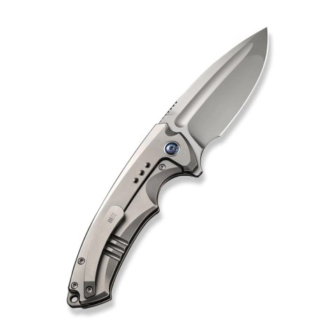 Nóż składany WE Knife Nexusia LE No 155/155 Bead Blasted Titanium, Bead Blasted CPM 20CV (WE22044-4) WE Knife