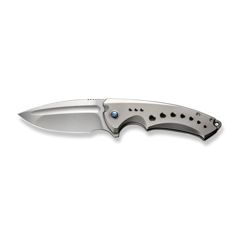 Nóż składany WE Knife Nexusia LE No 155/155 Bead Blasted Titanium, Bead Blasted CPM 20CV (WE22044-4) WE Knife