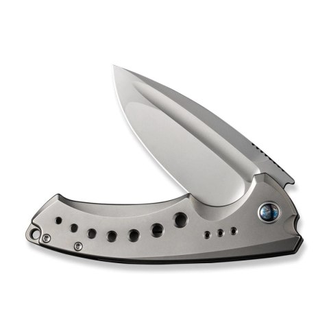 Nóż składany WE Knife Nexusia LE No 155/155 Bead Blasted Titanium, Bead Blasted CPM 20CV (WE22044-4) WE Knife