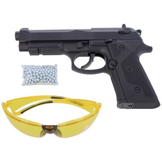 Pistolet wiatrówka Beretta Elite II Black kal. 4.5 mm CO2 - 5.8090 Umarex
