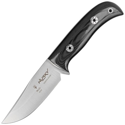 Nóż Muela Husky Black Micarta, Satin 14C28N (HUSKY-11M) Muela