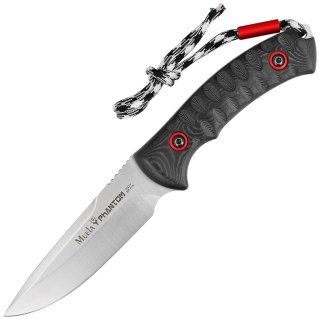 Nóż Muela Phantom-12W Black Micarta, Satin X50CrMoV15 Muela