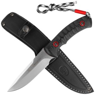 Nóż Muela Phantom-12W Black Micarta, Satin X50CrMoV15 Muela
