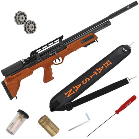 Wiatrówka PCP Hatsan BullBoss W, tłumik QE 5.5 mm Hatsan Arms