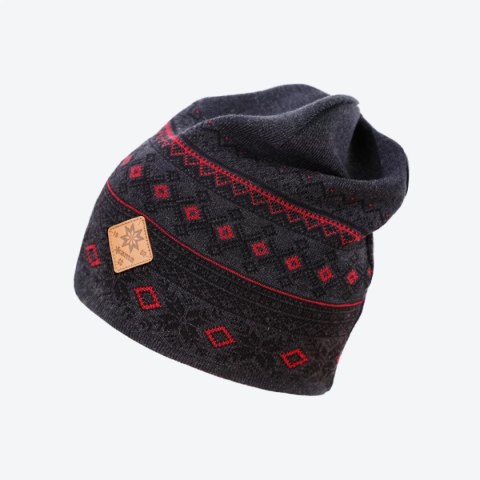 Czapka Kama 100% Merino Wool / Polycolon Band, Graphite (A143-111) Kama