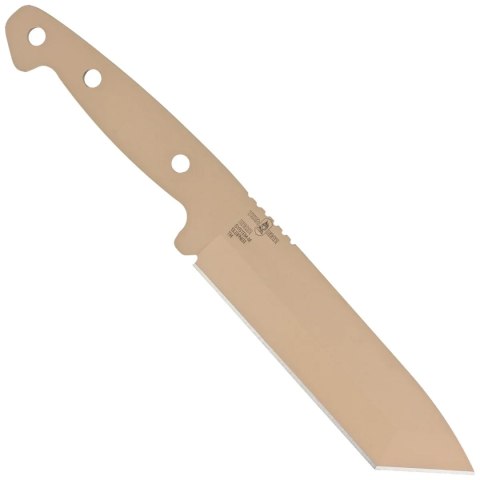 Głownia Turq Gear Bear Tanto, Cerakote Desert Sand Sleipner Turq Gear